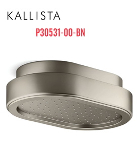 Giá treo bát sen gắn trần màu nickel Kallista P30531-00-BN