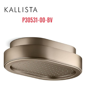 Giá treo bát sen gắn trần màu đồng Kallista P30531-00-BV
