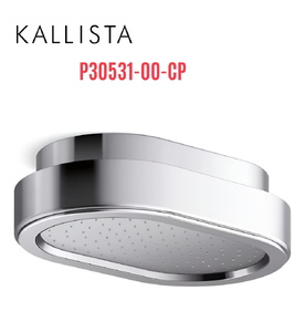 Giá treo bát sen gắn trần màu chrome Kallista P30531-00-CP