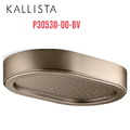 Đầu vòi sen mưa gắn trần màu đồng Kallista P30530-00-BV