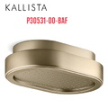 Giá treo bát sen gắn trần màu vàng Kallista P30531-00-BAF