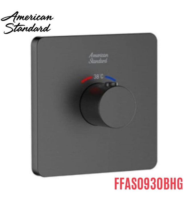 Bộ trộn nhiệt độ âm tường màu ghi American Standard FFAS0930BHG