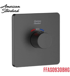 Bộ trộn nhiệt độ âm tường màu ghi American Standard FFAS0930BHG