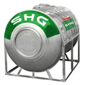 Bồn nước inox Sơn Hà Xanh 1200L ngang SHG N1200F980