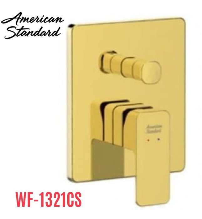 Sen tắm nóng lạnh âm tường màu vàng bóng American Standard WF-1321CS 