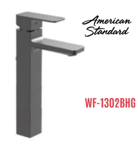 Vòi chậu 1 lỗ nóng lạnh màu xám xước American Standard WF-1302BHG 