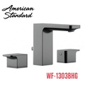 Vòi chậu 3 lỗ nóng lạnh màu xám xước American Standard WF-1303BHG