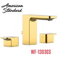 Vòi chậu 3 lỗ nóng lạnh màu vàng bóng American Standard WF-1303CS