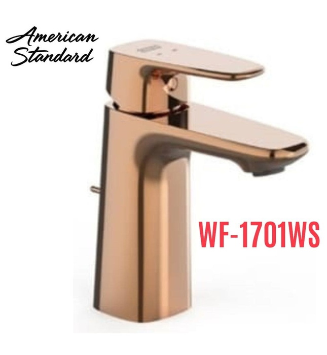 Vòi nóng lạnh 1 lỗ màu vàng hồng American Standard WF-1701WS 