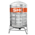 Bồn nước inox Sơn Hà Xanh 2500L đứng SHC D2500F1140
