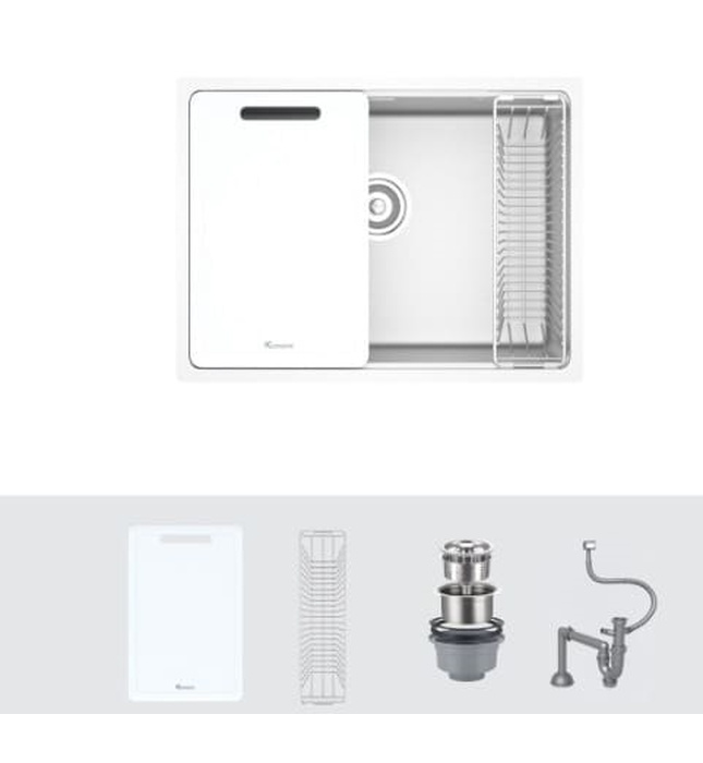 Chậu rửa bát 1 hố Konox TARI 6448SM