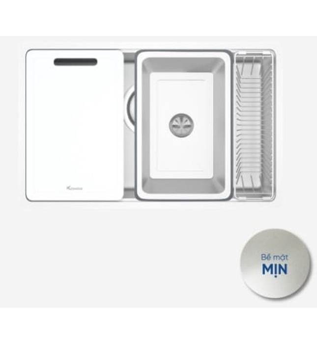Chậu rửa bát 1 hố Konox TARI 7648SM