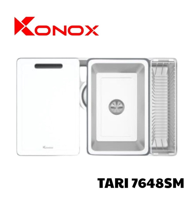 Chậu rửa bát 1 hố Konox TARI 7648SM