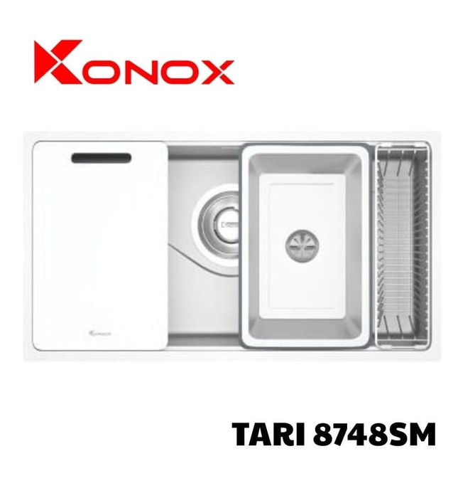 Chậu rửa bát 1 hố Konox TARI 8748SM