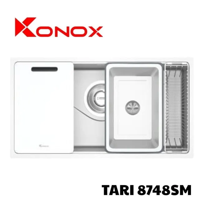 Chậu rửa bát 1 hố Konox TARI 8748SM