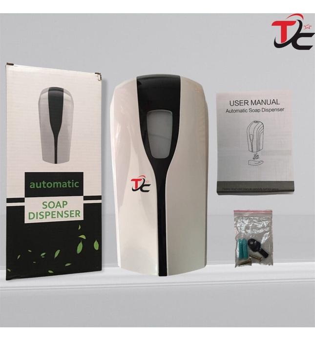 Máy xịt cồn cảm ứng tự động màu trắng Trancan TC-YK1808