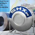 Bồn nước inox Sơn Hà Xanh 3000L ngang SHX Pro N3000F1140