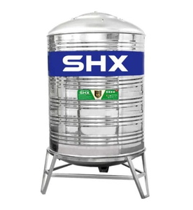 Bồn nước inox Sơn Hà Xanh 4500L đứng SHX D4500F1420