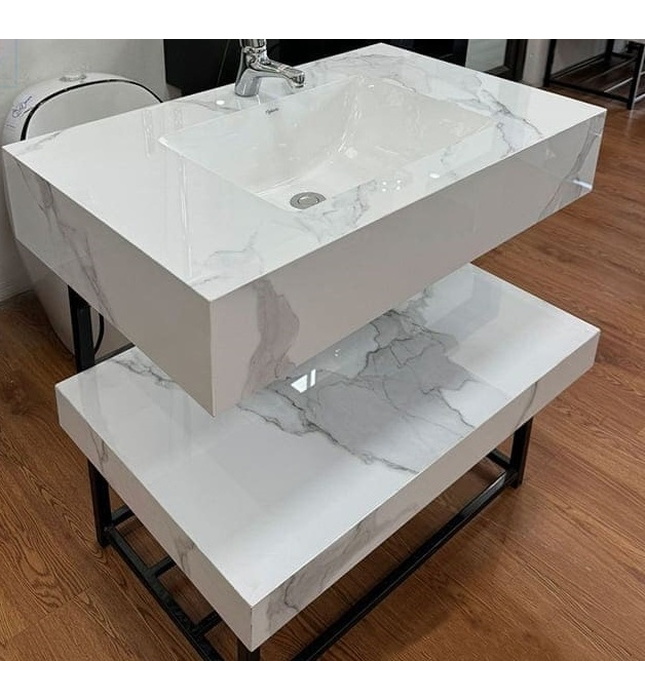 Chậu lavabo 2 tầng Viglacera SC-V14-9GP01