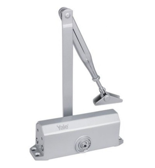 Tay Đẩy Hơi Giữ Cửa 90 Độ Yale VC7712-SB 