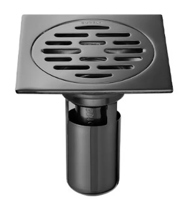 Ga Thoát Sàn Inox SUS304 EcoBath EC1062PB Màu Đen