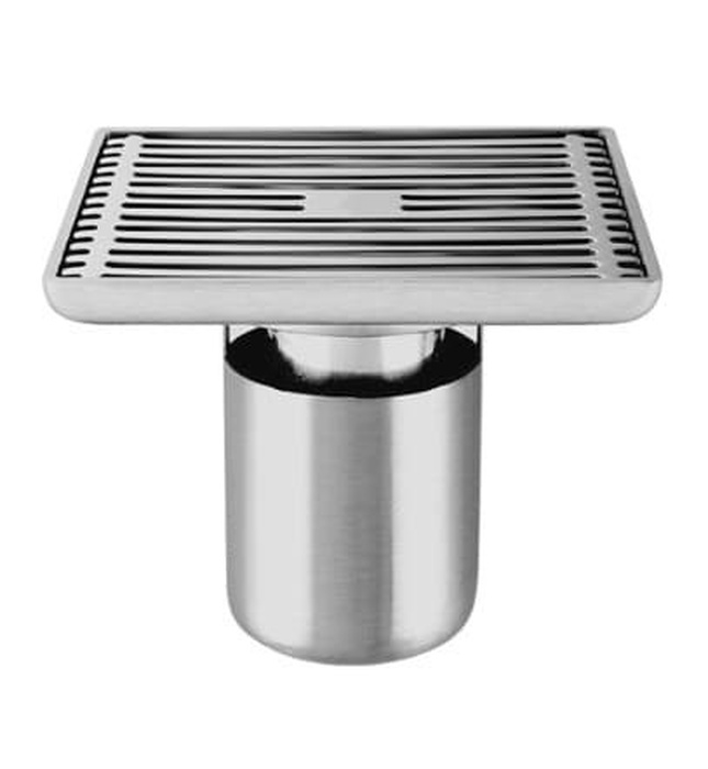 Ga thoát sàn màu inox chải EcoBath EC1067B