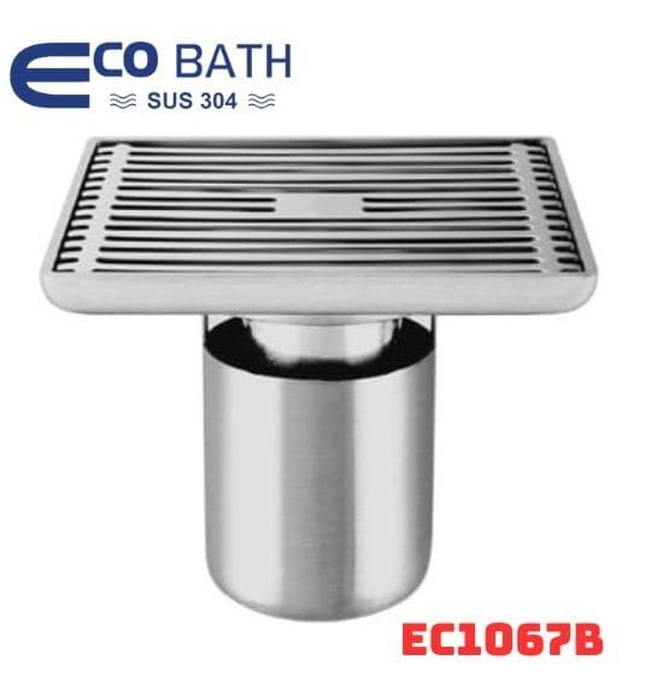 Ga thoát sàn màu inox chải EcoBath EC1067B