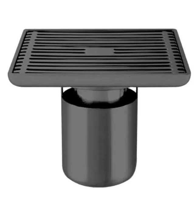 Ga Thoát Sàn Inox SUS304 EcoBath EC1067PB Màu Đen