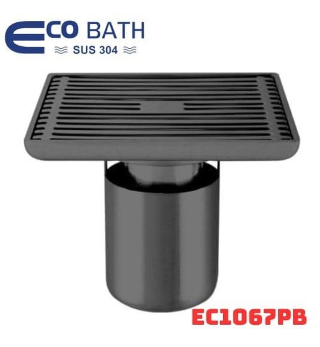 Ga thoát sàn màu đen EcoBath EC1067PB