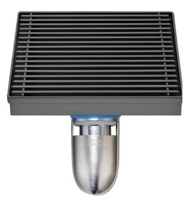 Ga thoát sàn inox màu đen EcoBath EC1069MB 