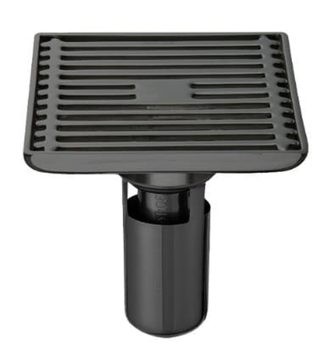 Ga thoát sàn dài đen mờ EcoBath EC1087PB 