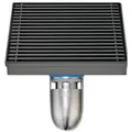 Ga Thoát Sàn Inox SUS304 EcoBath EC1069MB Đen Mờ 100x100mm