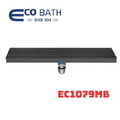 Ga thoát sàn dài đen mờ EcoBath EC1079MB