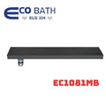 Ga thoát sàn dài đen mờ EcoBath EC1081MB