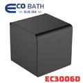 Hộp đựng giấy vệ sinh màu đen mờ Ecobath EC3006D