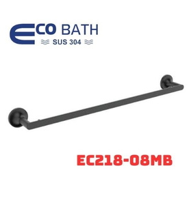 Vắt khăn đôi màu đen Ecobath EC218-08MB