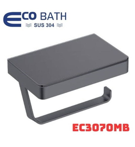 Lô giấy màu đen mờ EcoBath EC3070MB