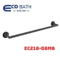 Vắt khăn đôi màu đen Ecobath EC218-08MB