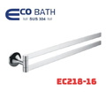 Thanh treo khăn xoay Inox bóng EcoBath EC218-16