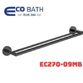Vắt khăn đôi màu đen mờ Ecobath EC270-09MB