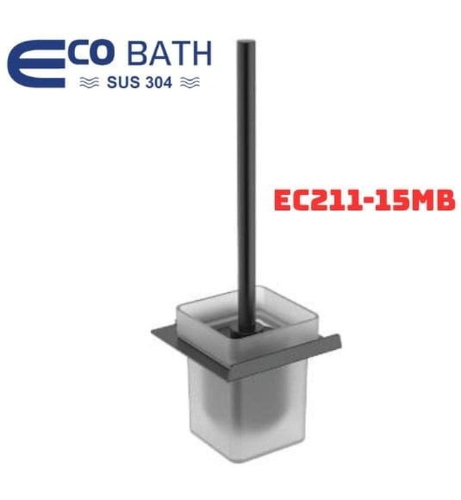 Chổi cọ nhà vệ sinh màu đen Ecobath EC211-15MB 