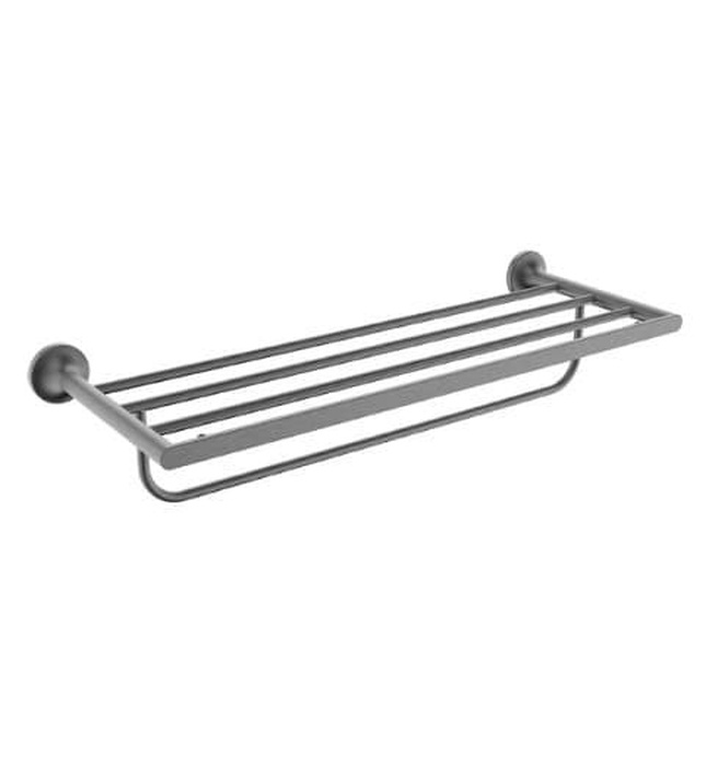 Vắt khăn giàn màu ghi xám EcoBath EC218-12BU