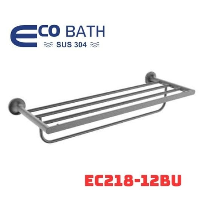 Vắt khăn giàn màu ghi xám EcoBath EC218-12BU