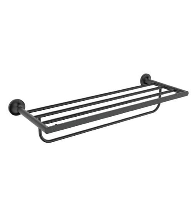 Vắt khăn giàn màu đen EcoBath EC218-12MB