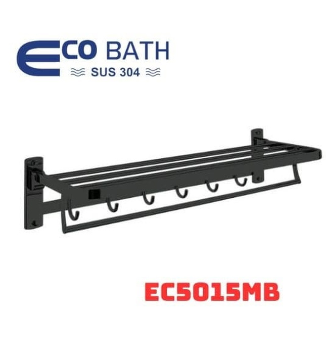 Vắt khăn giàn màu đen Ecobath EC5015MB 
