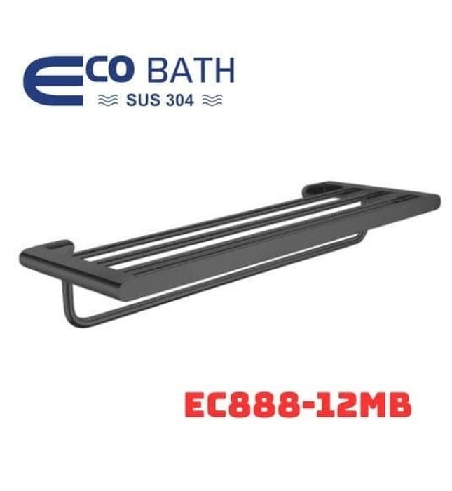 Vắt khăn giàn màu đen Ecobath EC888-12MB