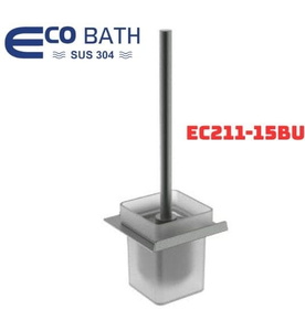 Chổi cọ nhà vệ sinh màu ghi xám Ecobath EC211-15BU