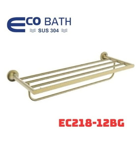 Vắt khăn giàn màu vàng EcoBath EC218-12BG