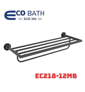 Vắt khăn giàn màu đen EcoBath EC218-12MB