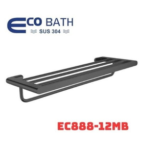 Vắt khăn giàn màu đen Ecobath EC888-12MB